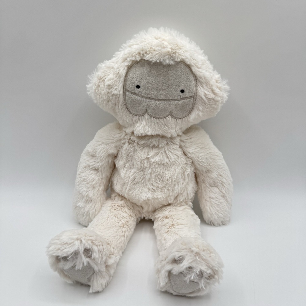 Slumberkins Yeti Bigfoot 14" Soft White Plush Stuffed Animal Lovey Doll